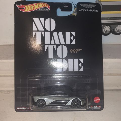  Mô hình xe GRL79 Mattel Hot Wheels Retro Entertainment - Aston Martin Valhalla Concept Black 