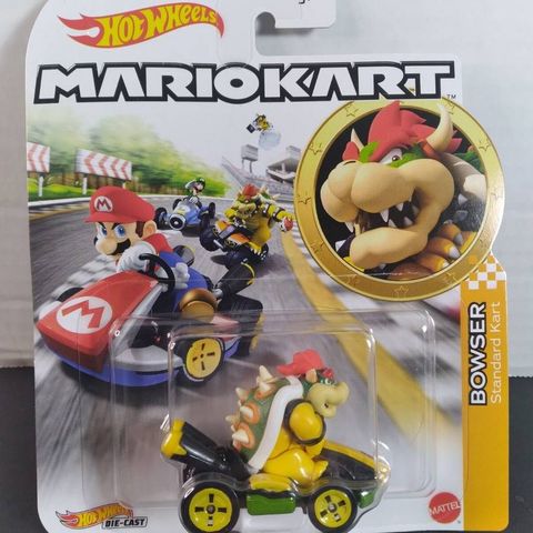  Mô hình xe Hot Wheels Mario Kart Bowser in Standard Kart 