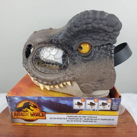  Mặt nạ GWD71 -Mattel Jurassic World Dominion Chomp N Roar Dinoaur Mask 