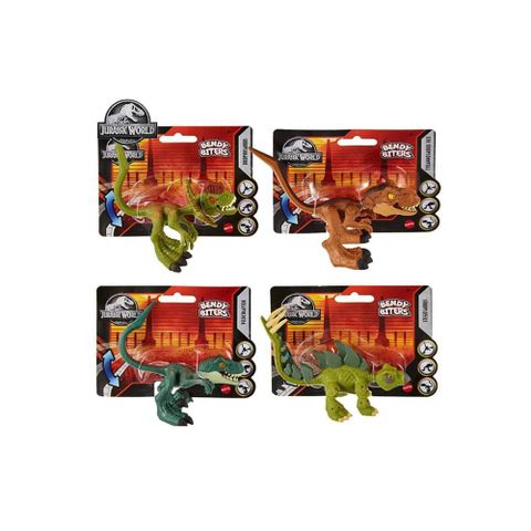  Khủng long GYX95 Jurassic World Bendy Biters Dinosaur Figures - STEGOSAURUS 