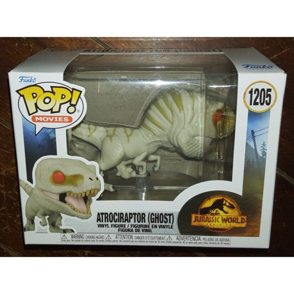 POP figure Jurassic World 3 Atrociraptor Ghost