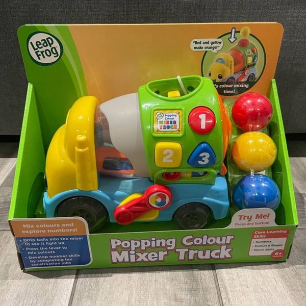 LeapFrog 80-601900 Tumble and Learn Color Mixer Truck Toy,Assorted