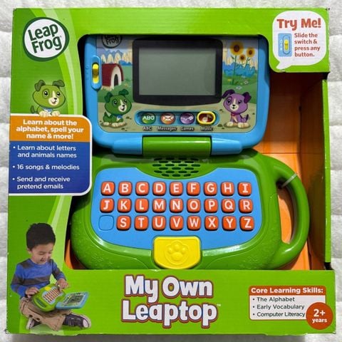 Đồ chơi học tập 80-19150 Leapfrog Laptop màu xanh 