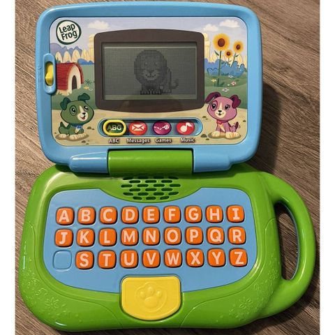  Đồ chơi học tập 80-19150 Leapfrog Laptop màu xanh 