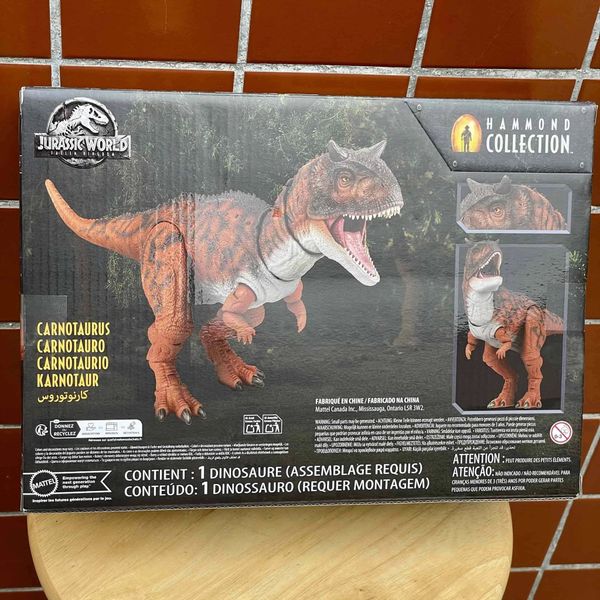 Khủng long HTK44 Mattel Jurassic World Hammond Collection Carnotaurus