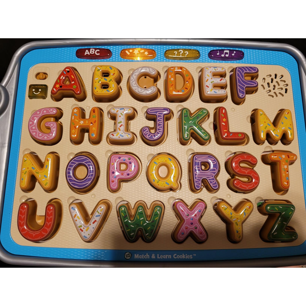 Leapfrog Match and Learn Cookies