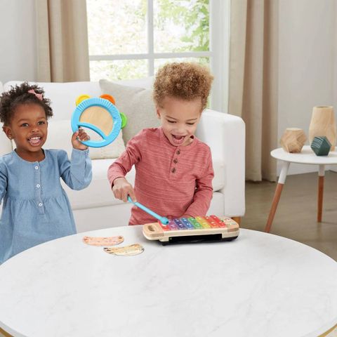  80-615600 Leapfrog Đàn xylophone bằng gỗ 2 trong 1 đa sắc màu 