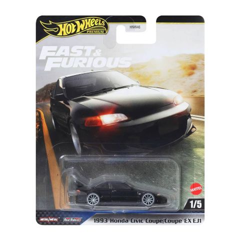  JBL90 Hot Wheels Premium Fast&Furious 1993 HONDA CIVIC COUPÉ EX [EJ1] 