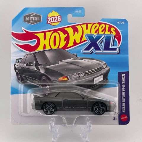  Mô hình xe JKL03 Hot Wheels XL 2026 - Nissan Skyline GT-R (BNR32) 
