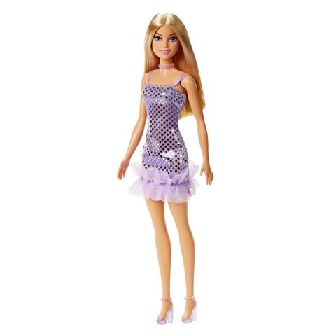  HJR93 Búp bê Barbie lấp lánh – Tím Bạc Tiểu Thư 