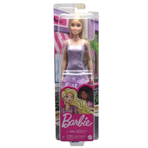  HJR93 Búp bê Barbie lấp lánh – Tím Bạc Tiểu Thư 