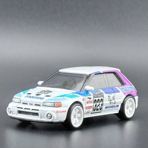  Mô hình xe JKF17 Hot Wheels MAZDA 323 GTR 