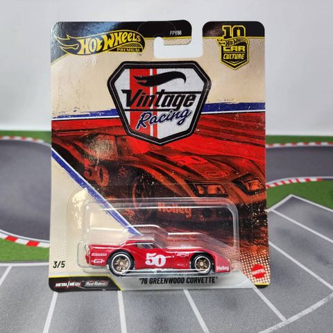  Mô hình xe JKF24 Hot Wheels 76 GREENWOOD CORVETTE 