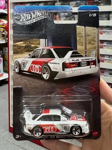  Mô hình xe JKY15 Hot wheels Celebrations AUDI 90 Quattro 