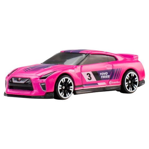 Xe mô hình JKY01 Hot Wheels Neon Speeders 2017 NISSAN GT-R (R35) 