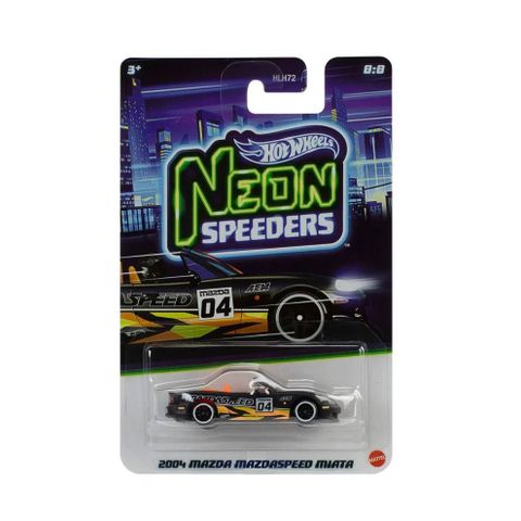  Xe mô hình JKY08 Hot Wheels Neon Speeders 2004 MAZDA SPEED MIATA 
