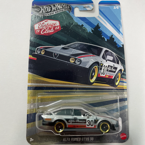  Mô hình xe JKY30 Hot Wheels Vintage ALFA ROMEO GTV6 30 