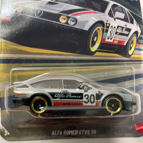  Mô hình xe JKY30 Hot Wheels Vintage ALFA ROMEO GTV6 30 