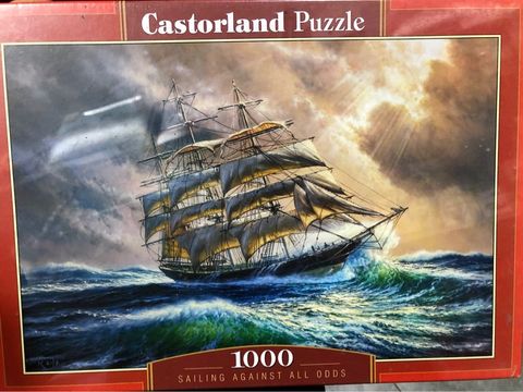 C104529 Xếp hình puzzle Sailing Against All Odds 1000 mảnh Castroland 