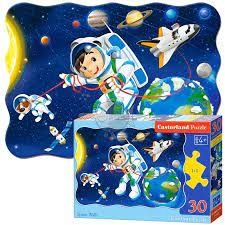  Xếp hình puzzle du hành không gian 30 mảnh CASTORLAND B-03594 