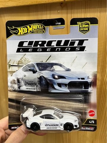  JBK64 Hot Wheels Car Culture Circuit Legends Pandem Subaru BRZ 