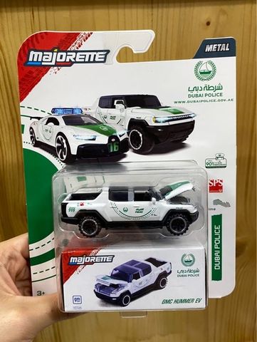 8503101000B47 Đồ Chơi Xe Mô Hình MAJORETTE Dubai Police Deluxe GMC Hummer EV 