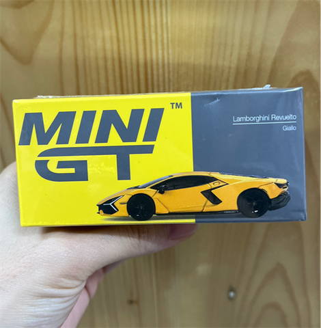  Mini GT MGT00886 Lamborghini Revuelto Giallo 