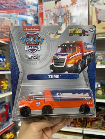  6063833 Paw Patrol Large Trucks True Metal Vehicle - Zuma 