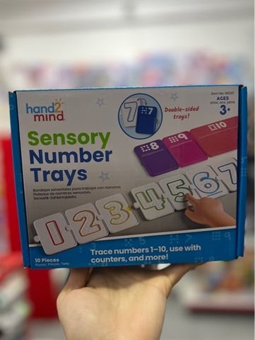  96237 Bộ học toán Sensory Number Trays 