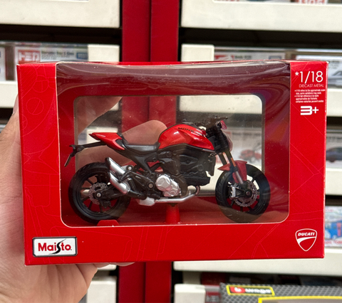  39323 Mô hình xe máy Maisto 1/18 Ducati Monster Plus 