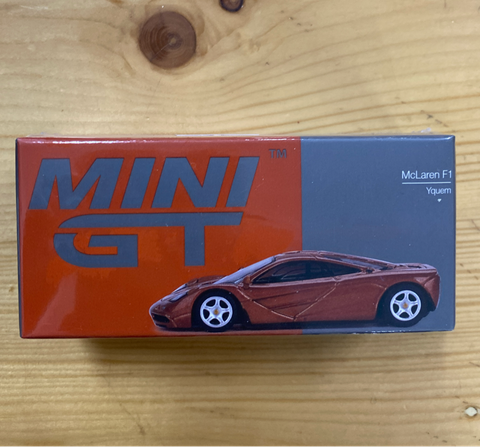  Mini GT Box Version MGT00817 McLaren F1 Yquem 