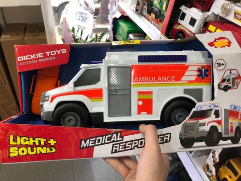  203306002 Đồ chơi xe cứu thương Dickie |4pcs 