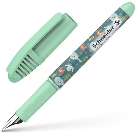  Bút Máy Schneider Zippi - Happy Fish ( Xanh Nhạt - 168937 ) 