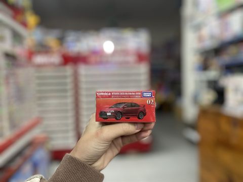  Tomica PREMIUM 02 MITSUBISHI LANCER EVOLUTION FINAL (ĐỎ) 
