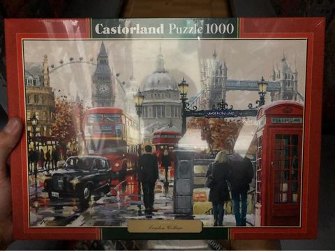  C103140 Xếp hình puzzle London Collage 1000 mảnh Castroland 