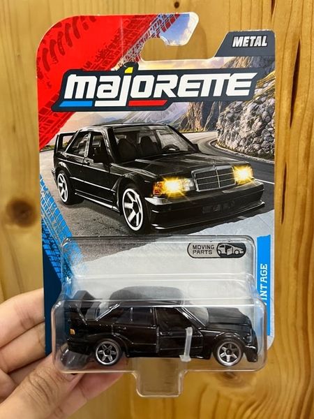  8502000001MU2 Đồ Chơi Xe Mô Hình MAJORETTE Vintage Premium Mercedes-Benz Black 