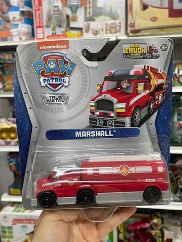  6063793 Paw Patrol Large Trucks True Metal Vehicle-Marshall 