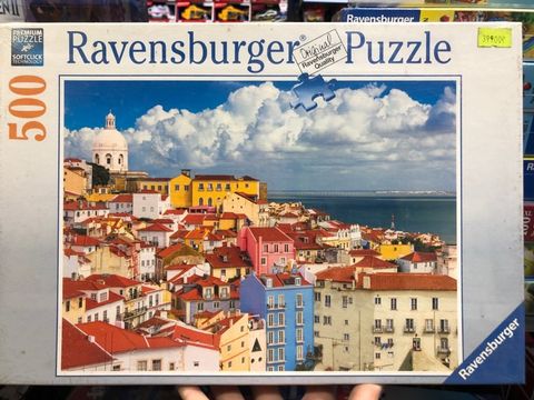  RV14757 1 Xếp hình puzzle Ravensburger Colline de l'Alfama 500 mảnh 