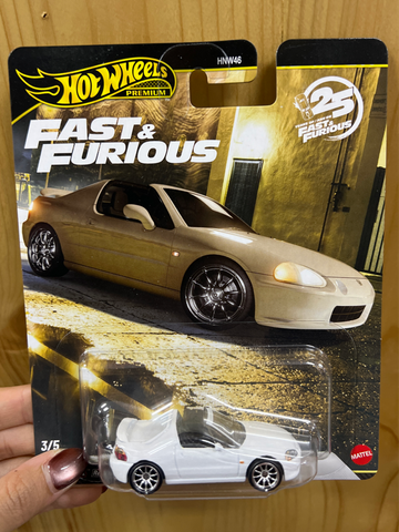  JHW63 Hot Wheels Premium Fast&Furious HONDA DEL SOL F1 