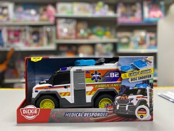  Đồ Chơi Xe Chủ Đề Cứu Hộ DICKIE TOYS 