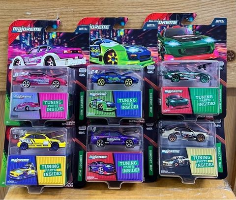  8504101001 Đồ Chơi Xe Mô Hình MAJORETTE JDM Legends Deluxe Cars 