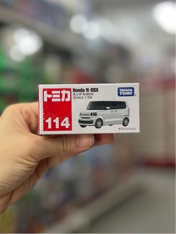  TOMICA 114 HONDA N-BOX CUSTOM ( Trắng) 