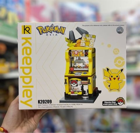  Đồ Chơi Lắp Ráp KEEPPLEY Pokemon - ngôi nhà Pikachu K20209 