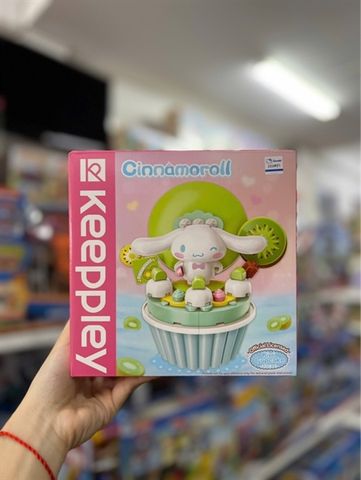  Đồ Chơi Lắp Ráp KEEPPLEY Sanrio Cupcake-Cinnamorall K20815 