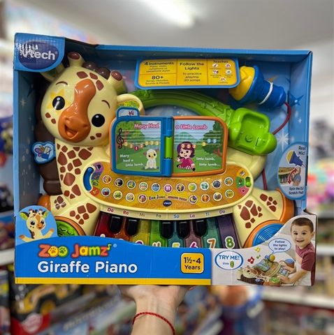  5603 VTech Zoo Jamz Giraffe Piano - English Edition 