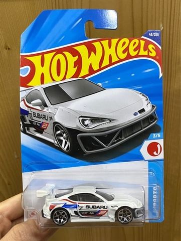  Mô hình xe JFN55 Hot Wheels Subaru BRZ White 