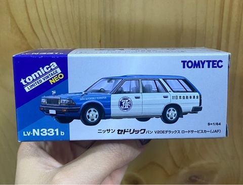  Tomytec LV-N331b Nissan Cedric Van V20E Deluxe JAF Service Car 
