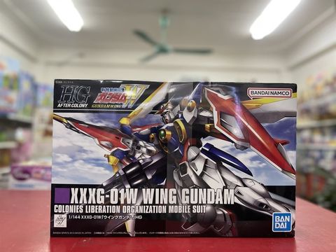  Bandai XXXG-01W Wing Gundam HGAC 1/144 Gunpla Model 