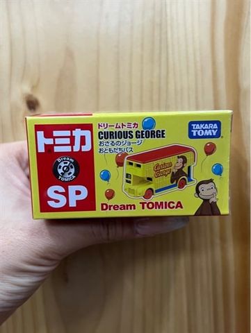  Takara Tomy Dream Tomica SP Curious George Friend Bus 