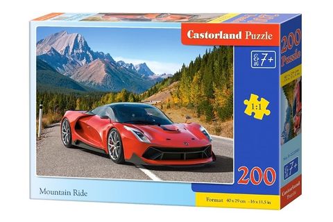  Xếp hình puzzle xe đua màu đỏ 200 mảnh CASTORLAND B-222049 